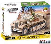 Cobi 2273 Historical Collection World War Ii Sd. Kfz. 10 Demag D7 2273