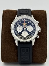 Breitling Navitimer B01 AB012012 - Black Dial - 43mm Full kit Free shipping 2