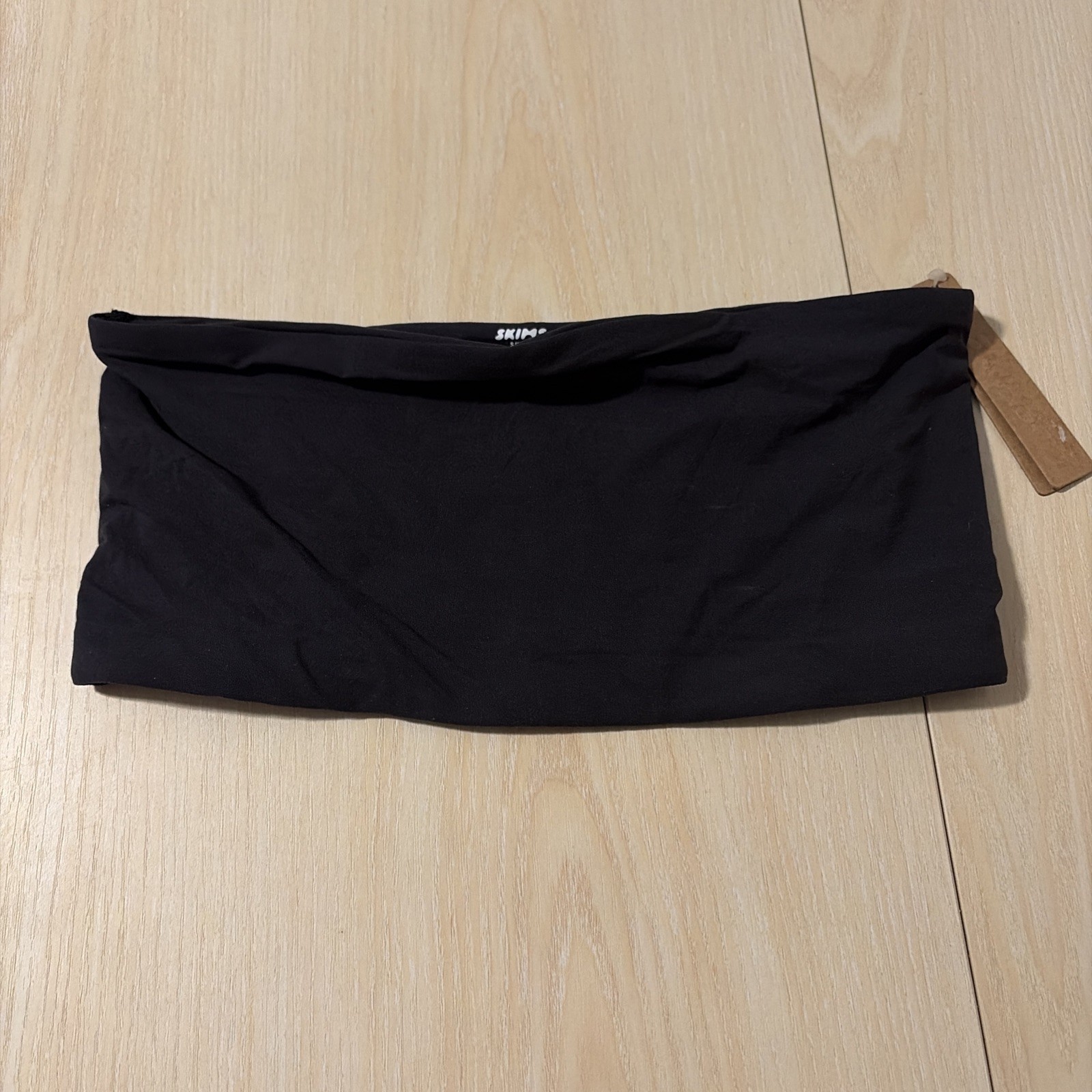 Skims Fits Everybody Bandeau Size Small Onyx