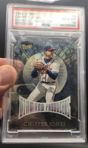 Chipper Jones #9 1999 Ultra Diamond Producers card