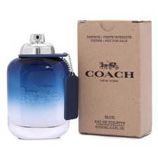 COACH NEW YORK BLUE by Coach cologne for men EDT 3.3 / 3.4 oz New Tester