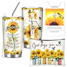 Christian Gifts For Women Faith, Sunflower Birthday Gifts For Sunflower-you are