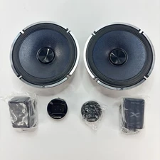 Alpine X-S65C Mids with SPV-65X-WRA Tweeters Component Set with Crossovers New