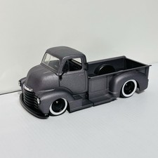 Jada Just Trucks 1952 Chevy Coe Pickup 124 Diecast Model Matte Charcoal Gray