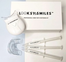 Teeth Whitening Kit LED Light LooksNSmiles for Sensitive Teeth