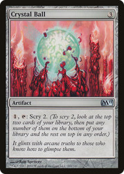 Crystal Ball - Magic 2011 (M11) #203 Uncommon Artifact