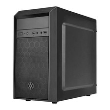 SilverStone PS16B Mini Tower Computer Chassis, MicroATX/Mini-ITX,120mm Fan,1x Au