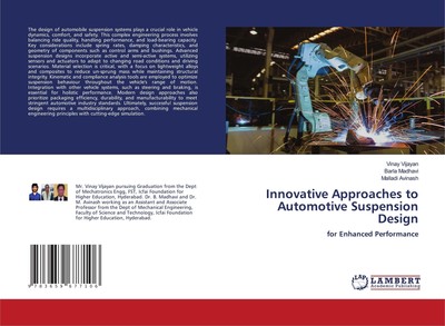 Innovative Approaches to Automotive Suspension Design Vinay Vijayan