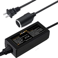 60W 5A AC to DC Converter,110v 12V Car Cigarette Lighter Socket AC/DC 