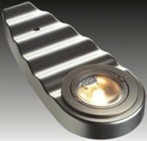 Lampada a Incasso Wave 5er-Set Acciaio Inox Libreria da Cucina
