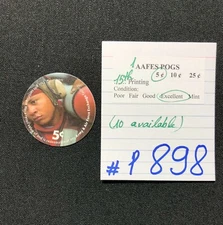 AAFES POGS, 15th Series/Printing,1 POGS, 5¢, #P898, EXCELLENT