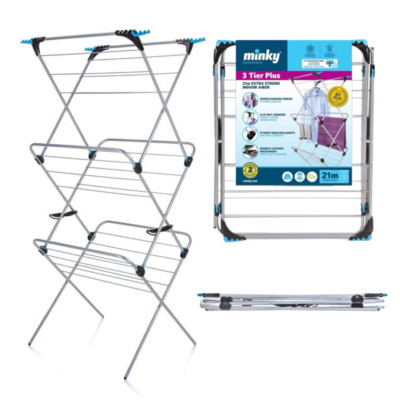 Indoor Airer 21m Clothes Airer Clothes Dryer Minky Clothes Airer