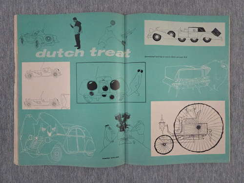 Road & Track The Motor Enthusiasts Magazine September 1959 - Picture 3 of 7