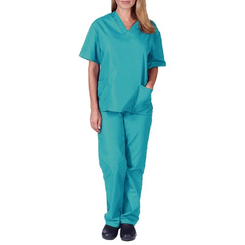 Medical Nursing Summer Thin Scrub Set UNIFORMS Men Women Unisex Nurse Doctor - Picture 9 of 12