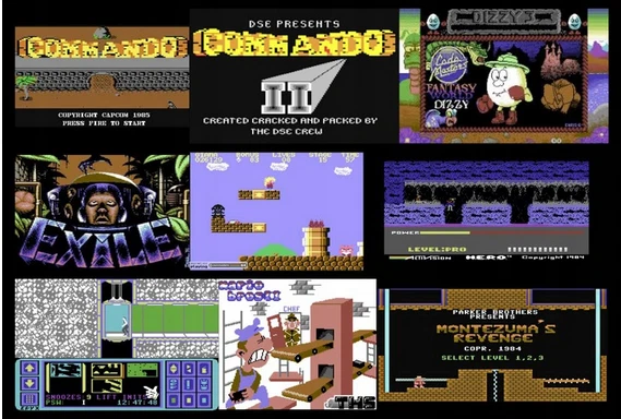 Commodore 64 / 128 === > Cartuccia / Modulo di gioco Vol.1 - Immagine 4 di 4