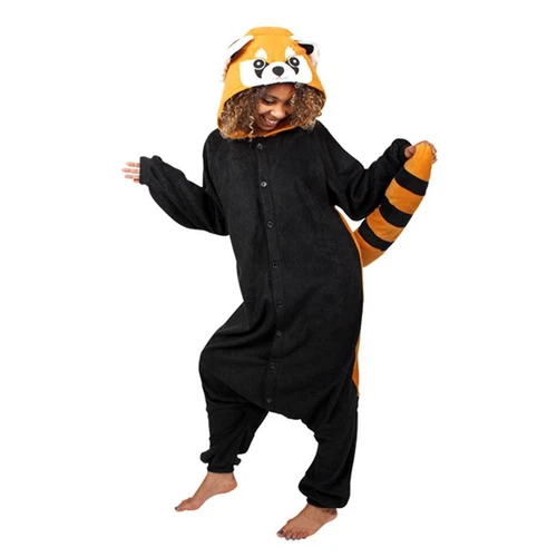 Mens Ladies Fleece Pyjama Pajamas Kigurumi Onsies Adults Animal Costume UK - Picture 53 of 68