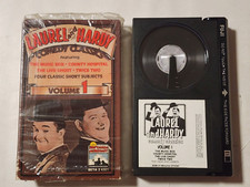 LAUREL AND HARDY COMEDY CLASSICS VOLUME 1 BETA BETAMAX TAPE IN BOX NOSTALGIA