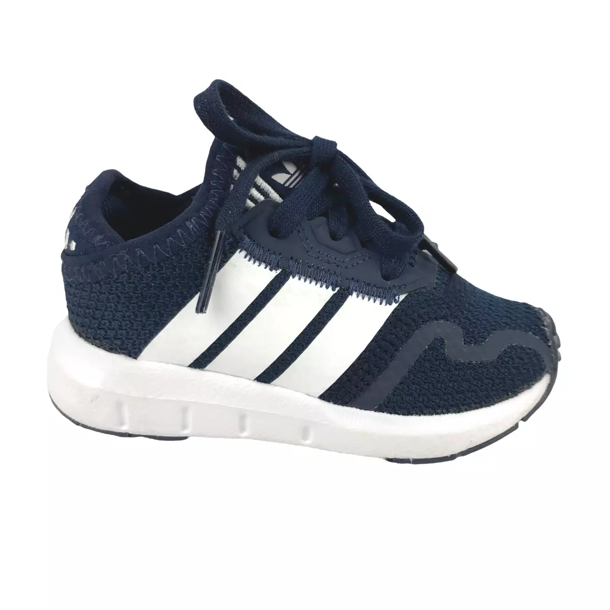 Adidas Swift X Sneakers Baby Toddler 5K Navy Blue White Lace Up Shoes FY2186 | eBay