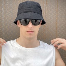 Bucket Hat Cap Cotton Fishing Boonie Brim visor Sun Women Summer Men Camping