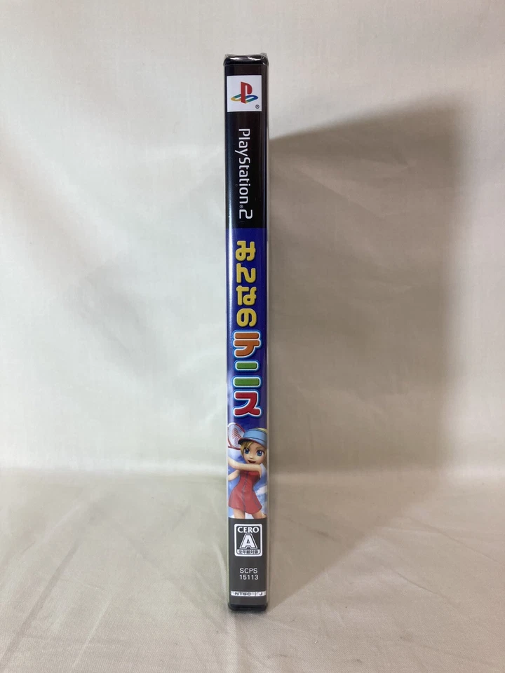 [g343] Brand new Minna no Tennis  Tennis Sony PlayStation 2 PS2 Japanese - Image 3 of 4