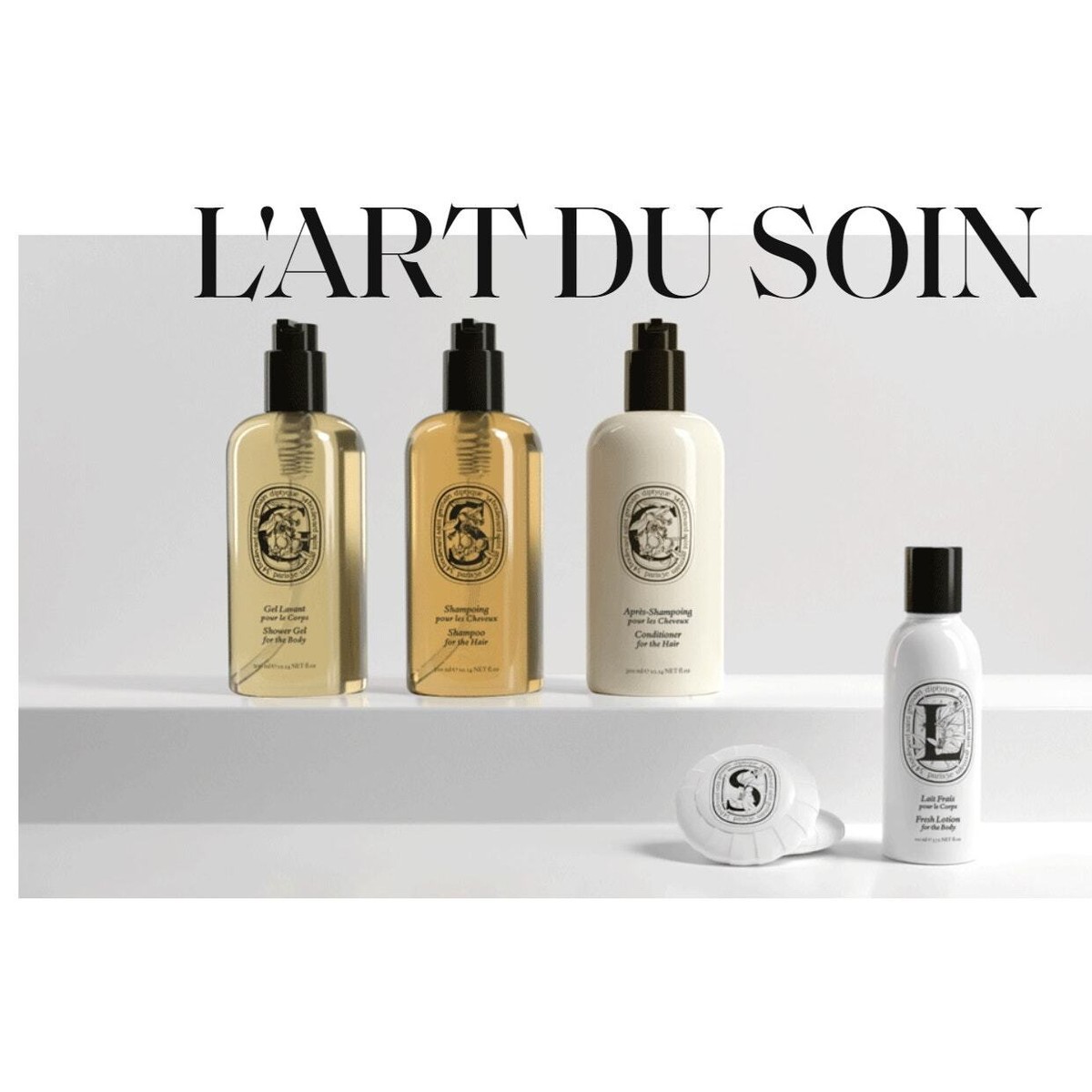 Diptyque Philosykos Soap lot 4 Face Hand Gift Set Ritz-Carlton