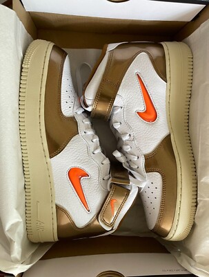 Size 9.5 Nike Air Force 1 Mid Ale Brown DH5623-100