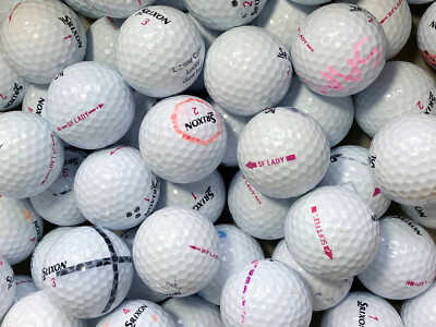 Srixon Soft Feel Lakeballs - AAA/AA Qualität Golfbälle Übungsbälle