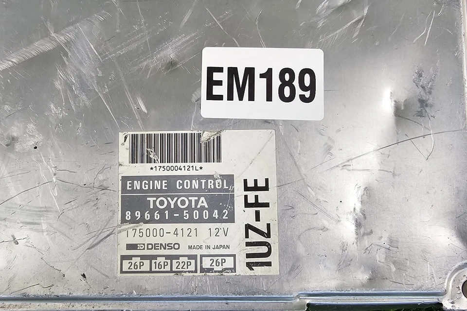 Lexus LS400 1991-1993 Engine Computer 1UZ-FE 89661-50042 ECU Oem used - Image 2 of 4