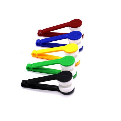 5X Mini Sunglasses Glasses Eyeglass Microfiber Cleaner Brush Cleaning Tool Wiper - Picture 4 of 12