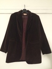 Vintage Brooks Brothers Brown Corduroy Blazer Jacket Made in the USA Sz 6