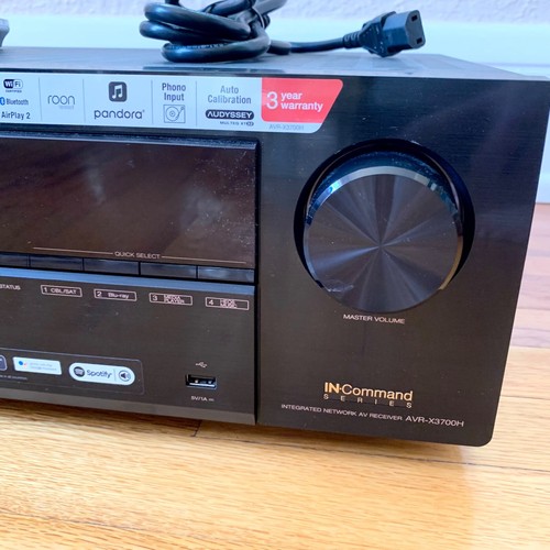 Denon AVR-X3700H Ricevitore AV 9,2 canali Dolby Atmos DTS:X AirPlay - Foto 2 di 17
