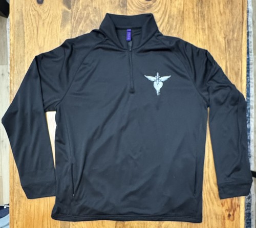 Rare Bon Jovi Crew Issued 2013 Because We Can Tour Half Zip XXL Pull Over Shirt