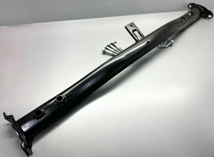 10- Genuine Nissan R35GT-R GTR Crossbar Front Bracket Assembly with Bolts - Imagem 2 de 2