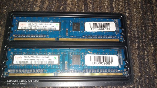 Hynix 4gb 2×2gb DDR3 Memory Ram