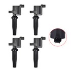 4Pcs Ignition Coil Pack For Mazda 3 BK 2.0L LF-DE / BK-SP23 2.3L L3 2004-05/2006