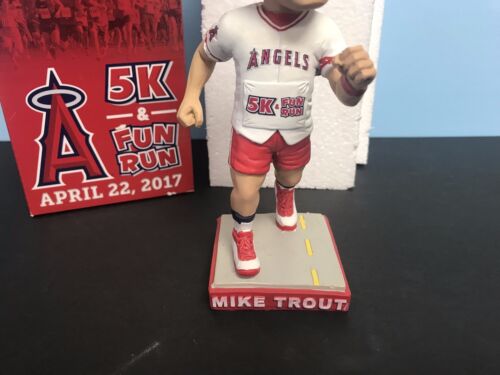 Mike Trout 5K & FUN RUN Los Angeles Angels 2017 Limited Edition Bobblehead (NEW) - Picture 4 of 6