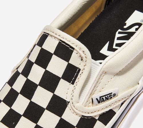 Vans Slip-On Reissue 98 Checkerboard marshmallow black Shoes VN000CTCKIG US 8.5# - Picture 5 of 7