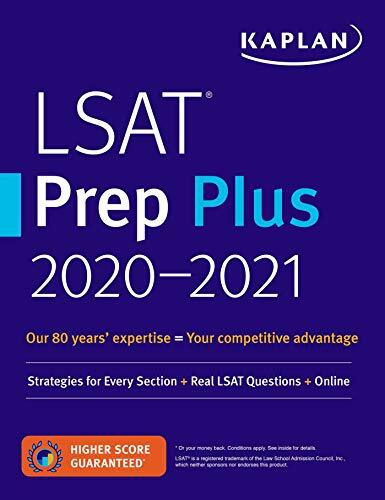 LSAT Prep Plus 2020-2021: Strategie..., Kaplan Test Pre - Picture 1 of 2