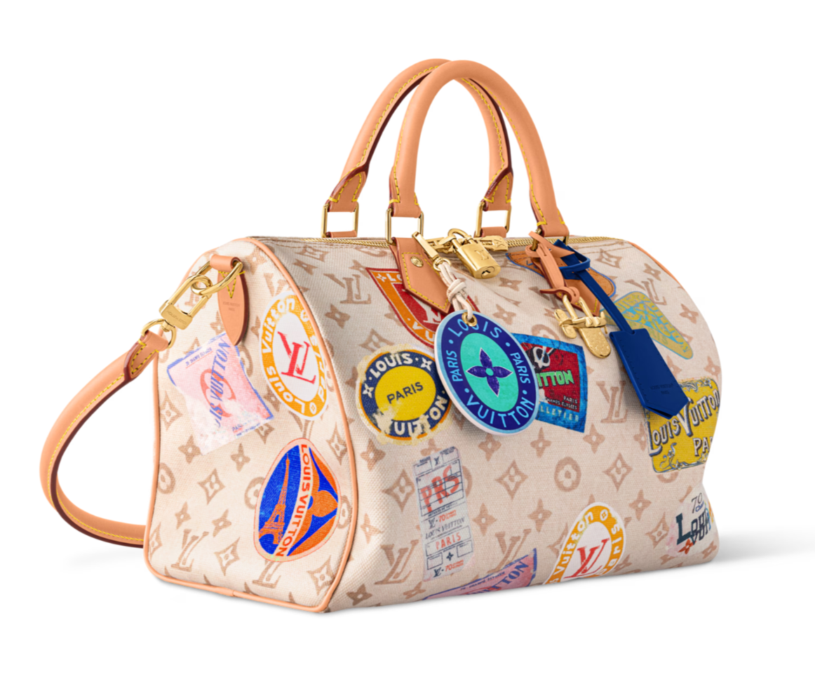 Louis Vuitton Speedy Soft 30 “Flight Mode” Monogram Dune