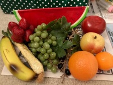 Realistic Play Food Set Props Stage