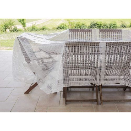 Telone trasparente in PVC resistente e impermeabile, 230 x