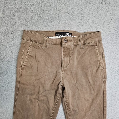 RSQ Jeans Men's 29X30 Seattle Skinny Taper Brown Skateboard Causal - Picture 5 of 20