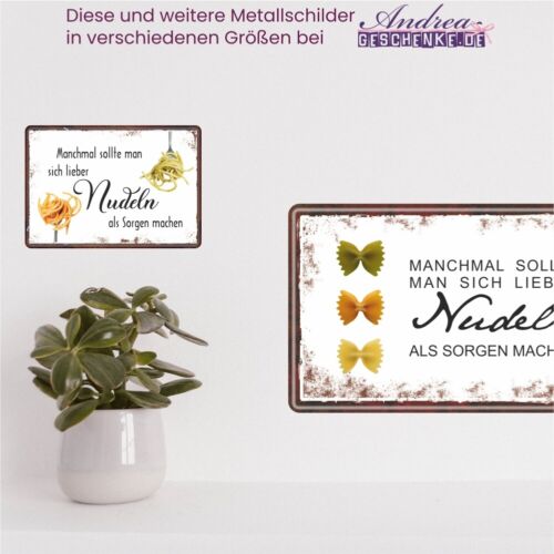 Metallschild Blechschild mit Kordel – Meine Werkstatt - Türschild Schild lustig - Bild 6 von 7