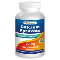 Calcium Pyruvate 750 Mg 120 Capsules By Best Naturals (pack Of 3) on sale Calcium Pyruvate 750 Mg 120 Capsules By Best Naturals (pack Of 3) on sale