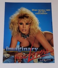 Adult Star GAIL FORCE 8.5x11 Double Sided Ad Slick Movie Promo Photo!!