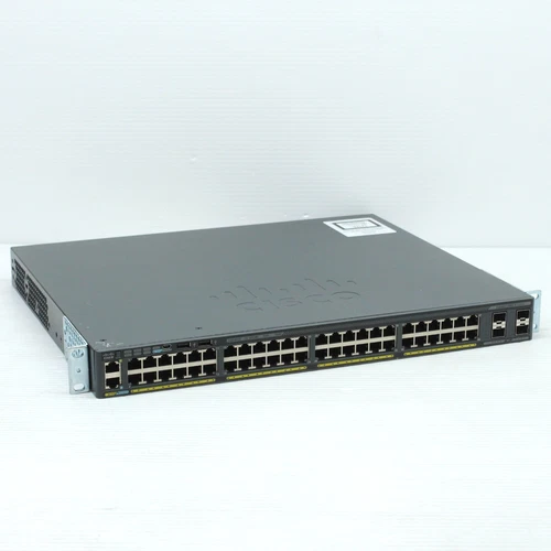 Cisco Catalyst WS C2960X 48FPS L V04 2960X Switch 48Port Gigabit PoE 4x SFP 740W
