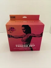 EDX 3 Piece Toning Set Resistance Set Heavy, Circular Ankle & Heavy Bands