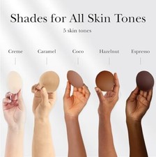 Nippies B-Six Non-Adhesive Bra Liner Nipple Covers Reusable Size A-C