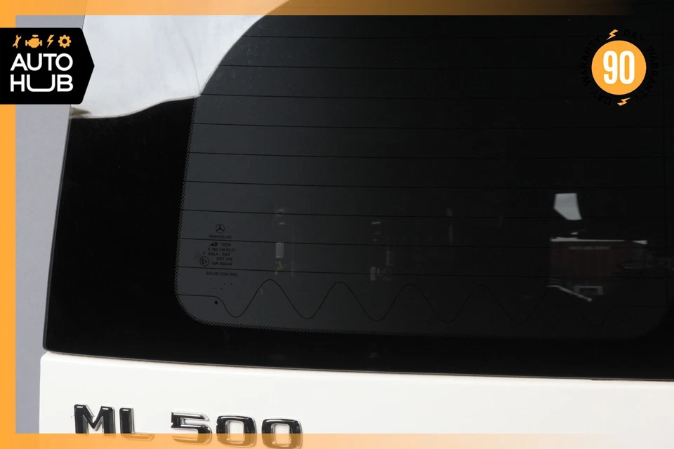 02-05 Mercedes W163 ML500 ML320 tampa do porta-malas tampa da caçamba escotilha fabricante de equipamento original - Imagem 3 de 4