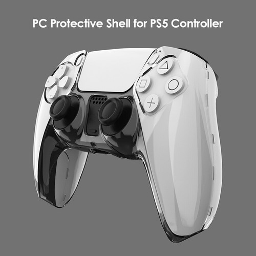 Housse de protection transparente en PC pour contrôleur PS5 - Photo 4/7